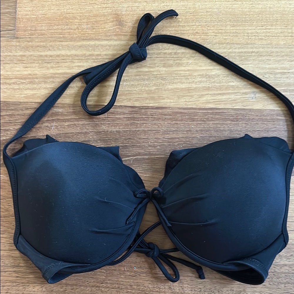 Victoria's Secret Black Bikini Top